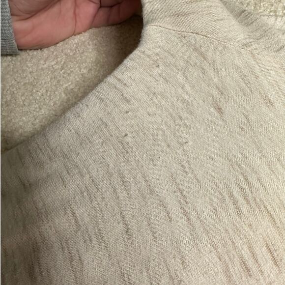 Abercrombie: Cream Heathered Turtleneck Dress - Picture 5 of 7